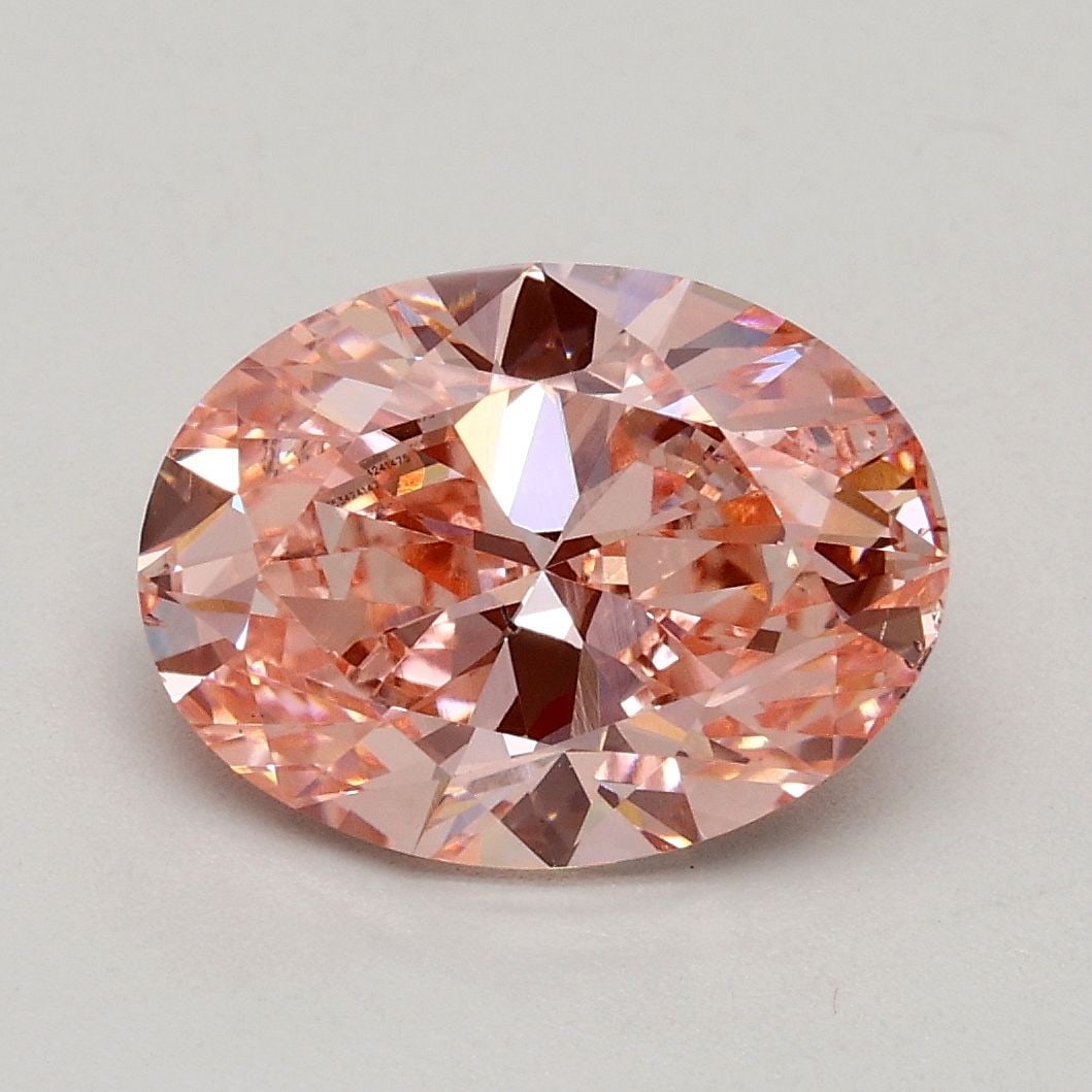 Loose Diamond - OVAL 2.01ct Fancy Intense Pink VS2: Loose Diamond - OVAL 2.01ct Fancy Intense Pink VS2 Source: This is a real non-mined Diamond that has been grown in a lab Shape: OVAL Carats: 2.01 Color: Fancy Intense Pink Certification: IGI Video: