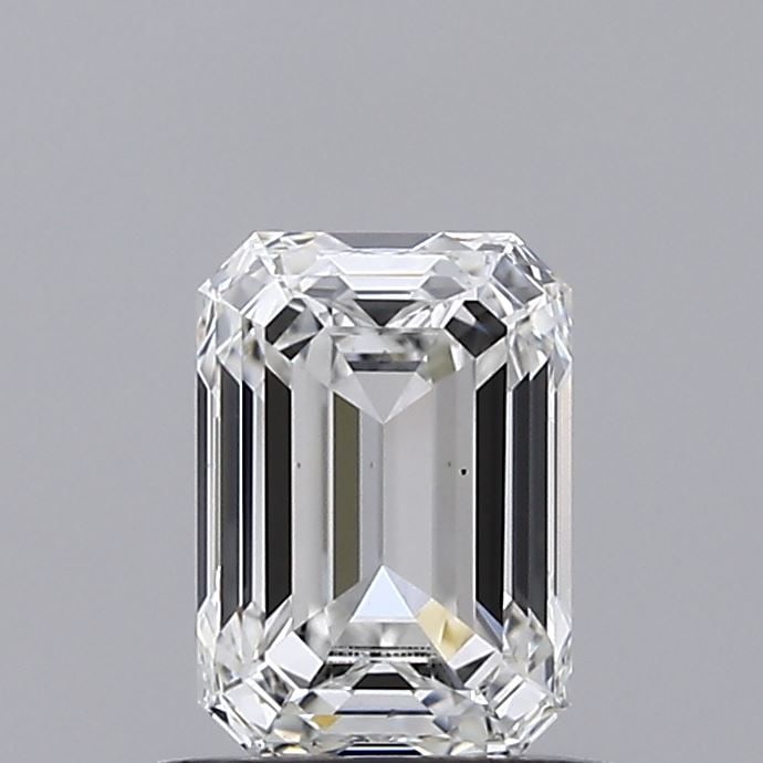 Loose Diamond - EMERALD 0.9ct F VS1: Loose Diamond - EMERALD 0.9ct F VS1 Source: This is a real non-mined Diamond that has been grown in a lab Shape: EMERALD Carats: 0.9 Color: F Clarity: VS1 Certification: IGI Video: