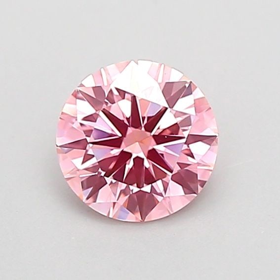 Loose Diamond - ROUND 0.55ct Fancy Vivid Pink VS1: Loose Diamond - ROUND 0.55ct Fancy Vivid Pink VS1 Source: This is a real non-mined Diamond that has been grown in a lab Shape: ROUND Carats: 0.55 Color: Fancy Vivid Pink Certification: IGI The Diamond