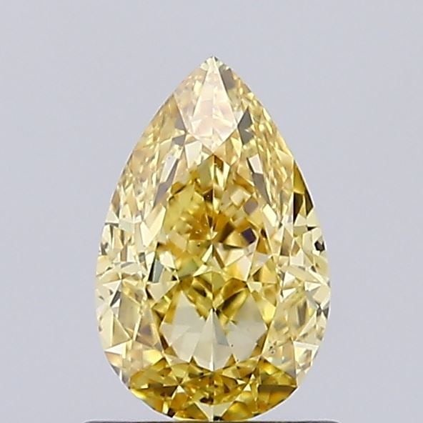 Loose Diamond - PEAR 1.0ct Fancy Intense Yellow VS1: Loose Diamond - PEAR 1.0ct Fancy Intense Yellow VS1 Source: This is a real non-mined Diamond that has been grown in a lab Shape: PEAR Carats: 1.0 Color: Fancy Intense Yellow Certification: IGI Video: