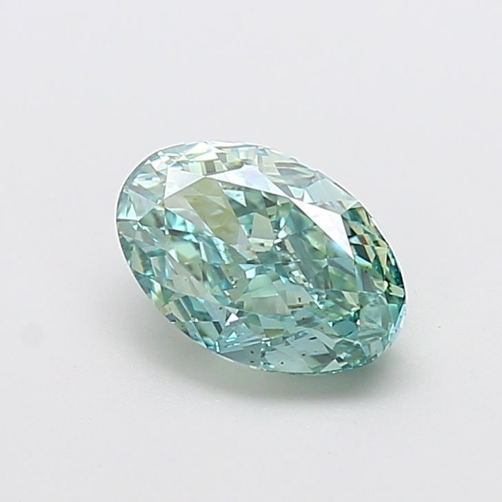 Loose Diamond - OVAL 2.01ct Fancy Green VS2: Loose Diamond - OVAL 2.01ct Fancy Green VS2 Source: This is a real non-mined Diamond that has been grown in a lab Shape: OVAL Carats: 2.01 Color: Fancy Green Certification: NONE Video: