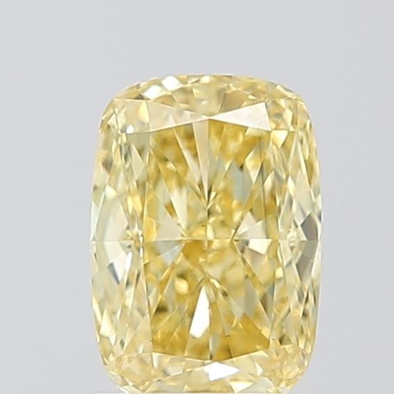 Loose Diamond - CUSHION MODIFIED 1.66ct Fancy Intense Yellow VS1: Loose Diamond - CUSHION MODIFIED 1.66ct Fancy Intense Yellow VS1 Source: This is a real non-mined Diamond that has been grown in a lab Shape: CUSHION MODIFIED Carats: 1.66 Color: Fancy Intense Yellow 