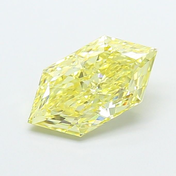 Loose Diamond - HEXAGONAL 2.19ct Fancy Intense Yellow VVS2: Loose Diamond - HEXAGONAL 2.19ct Fancy Intense Yellow VVS2 Source: This is a real non-mined Diamond that has been grown in a lab Shape: HEXAGONAL Carats: 2.19 Color: Fancy Intense Yellow Certification