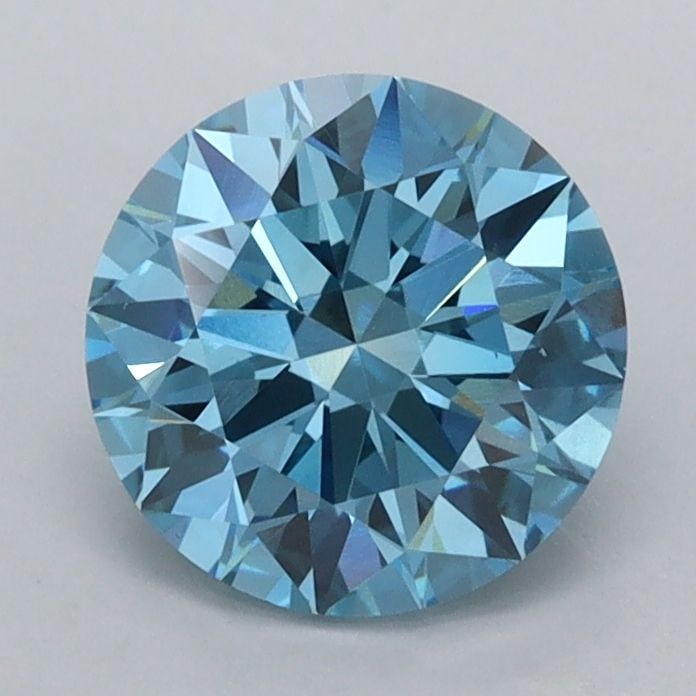 Ideal Loose Diamond - ROUND 1.5ct Fancy Vivid Blue VS1: Ideal Loose Diamond - ROUND 1.5ct Fancy Vivid Blue VS1 Source: This is a real non-mined Diamond that has been grown in a lab Shape: ROUND Carats: 1.5 Color: Fancy Vivid Blue Certification: IGI Video: