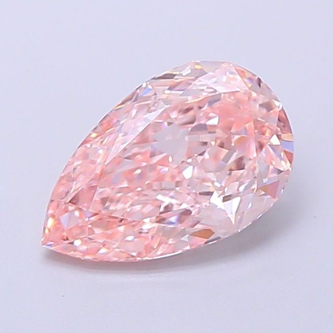 Loose Diamond - PEAR 1.53ct Fancy Vivid Pink VVS2: Loose Diamond - PEAR 1.53ct Fancy Vivid Pink VVS2 Source: This is a real non-mined Diamond that has been grown in a lab Shape: PEAR Carats: 1.53 Color: Fancy Vivid Pink Certification: IGI Video: