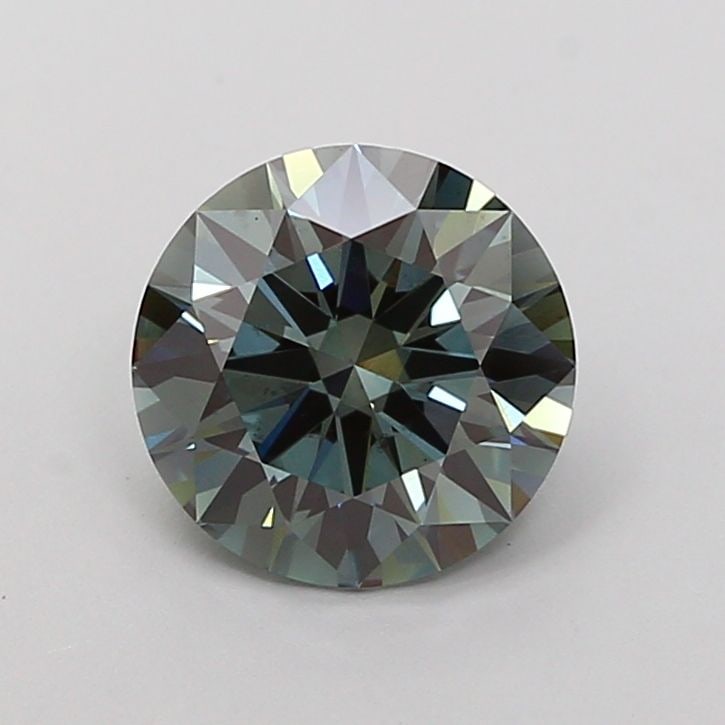 Ideal Loose Diamond - ROUND 2.01ct Fancy Deep Green VS2: Ideal Loose Diamond - ROUND 2.01ct Fancy Deep Green VS2 Source: This is a real non-mined Diamond that has been grown in a lab Shape: ROUND Carats: 2.01 Color: Fancy Deep Green Certification: IGI Video