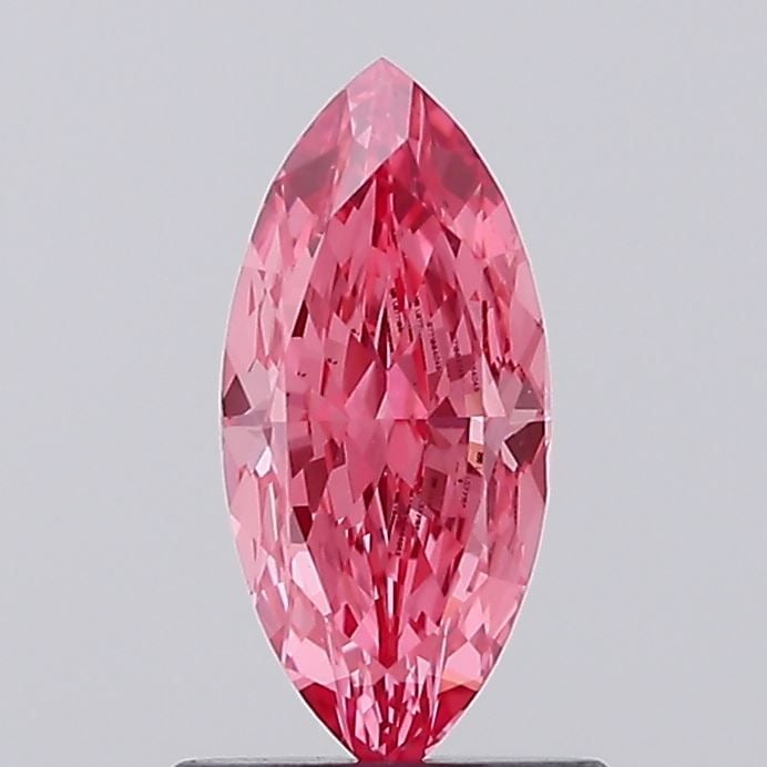Loose Diamond - MARQUISE 1.01ct Fancy Vivid Pink VS1: Loose Diamond - MARQUISE 1.01ct Fancy Vivid Pink VS1 Source: This is a real non-mined Diamond that has been grown in a lab Shape: MARQUISE Carats: 1.01 Color: Fancy Vivid Pink Certification: IGI Video