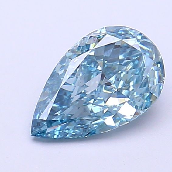 Loose Diamond - PEAR 1.11ct Fancy Vivid Blue VVS2: Loose Diamond - PEAR 1.11ct Fancy Vivid Blue VVS2 Source: This is a real non-mined Diamond that has been grown in a lab Shape: PEAR Carats: 1.11 Color: Fancy Vivid Blue Certification: IGI Video: