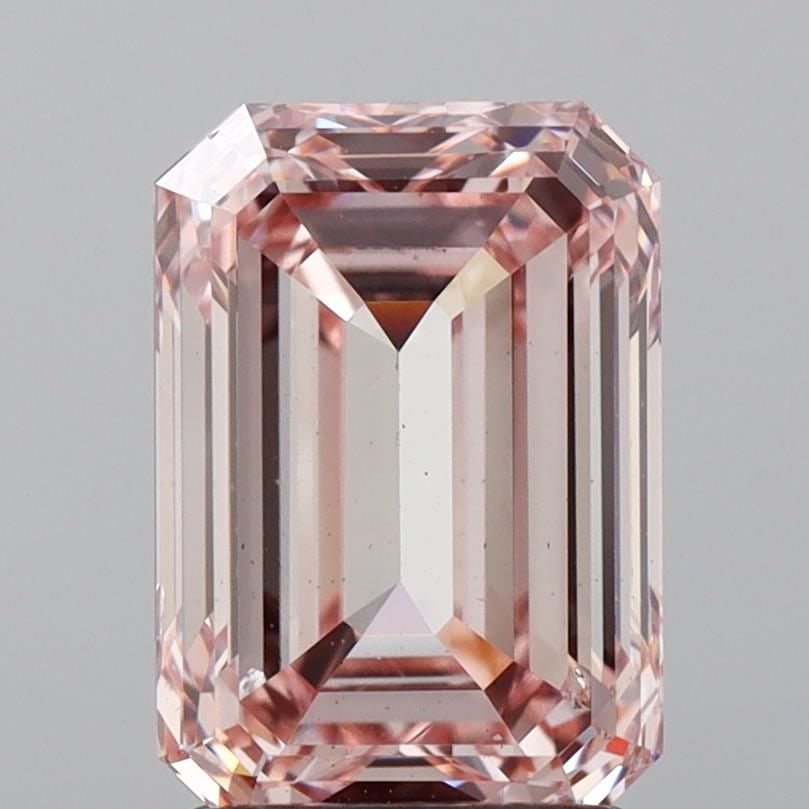 Loose Diamond - EMERALD 2.0ct Fancy Intense Pink VS2: Loose Diamond - EMERALD 2.0ct Fancy Intense Pink VS2 Source: This is a real non-mined Diamond that has been grown in a lab Shape: EMERALD Carats: 2.0 Color: Fancy Intense Pink Certification: IGI Video