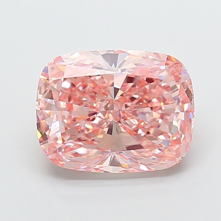 Loose Diamond - CUSHION MODIFIED 4.04ct Fancy Vivid Pink VS1: Loose Diamond - CUSHION MODIFIED 4.04ct Fancy Vivid Pink VS1 Source: This is a real non-mined Diamond that has been grown in a lab Shape: CUSHION MODIFIED Carats: 4.04 Color: Fancy Vivid Pink Certific