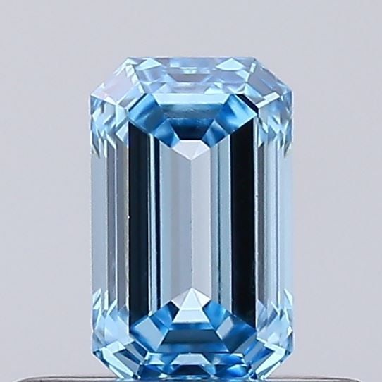 Loose Diamond - EMERALD 0.31ct Fancy Vivid Blue VVS2: Loose Diamond - EMERALD 0.31ct Fancy Vivid Blue VVS2 Source: This is a real non-mined Diamond that has been grown in a lab Shape: EMERALD Carats: 0.31 Color: Fancy Vivid Blue Certification: NONE Video