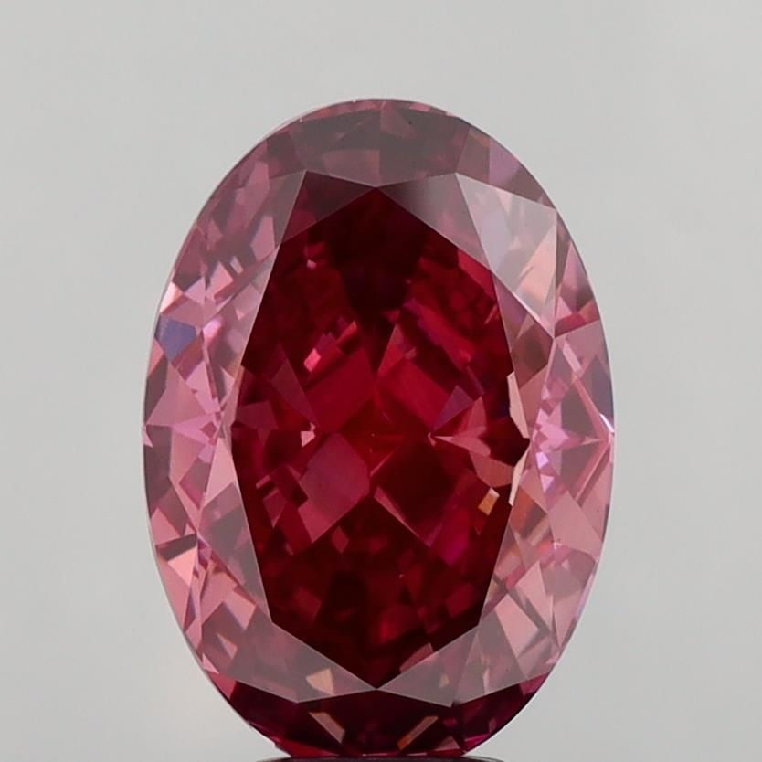 Loose Diamond - OVAL 6.09ct Fancy Deep Pink VS1: Loose Diamond - OVAL 6.09ct Fancy Deep Pink VS1 Source: This is a real non-mined Diamond that has been grown in a lab Shape: OVAL Carats: 6.09 Color: Fancy Deep Pink Certification: IGI Video: