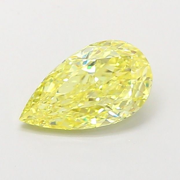 Loose Diamond - PEAR 1.01ct Fancy Intense Yellow VS1: Loose Diamond - PEAR 1.01ct Fancy Intense Yellow VS1 Source: This is a real non-mined Diamond that has been grown in a lab Shape: PEAR Carats: 1.01 Color: Fancy Intense Yellow Certification: IGI Video
