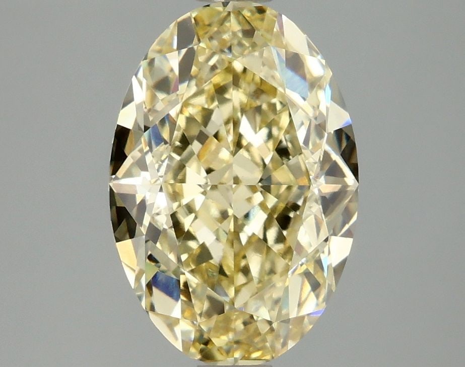 Loose Diamond - OVAL 3.09ct Fancy Yellow VVS2: Loose Diamond - OVAL 3.09ct Fancy Yellow VVS2 Source: This is a real non-mined Diamond that has been grown in a lab Shape: OVAL Carats: 3.09 Color: Fancy Yellow Certification: IGI Video: