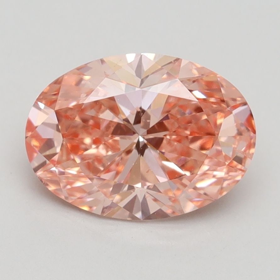 Loose Diamond - OVAL 2.02ct Fancy Vivid Pink SI1: Loose Diamond - OVAL 2.02ct Fancy Vivid Pink SI1 Source: This is a real non-mined Diamond that has been grown in a lab Shape: OVAL Carats: 2.02 Color: Fancy Vivid Pink Certification: IGI Video: