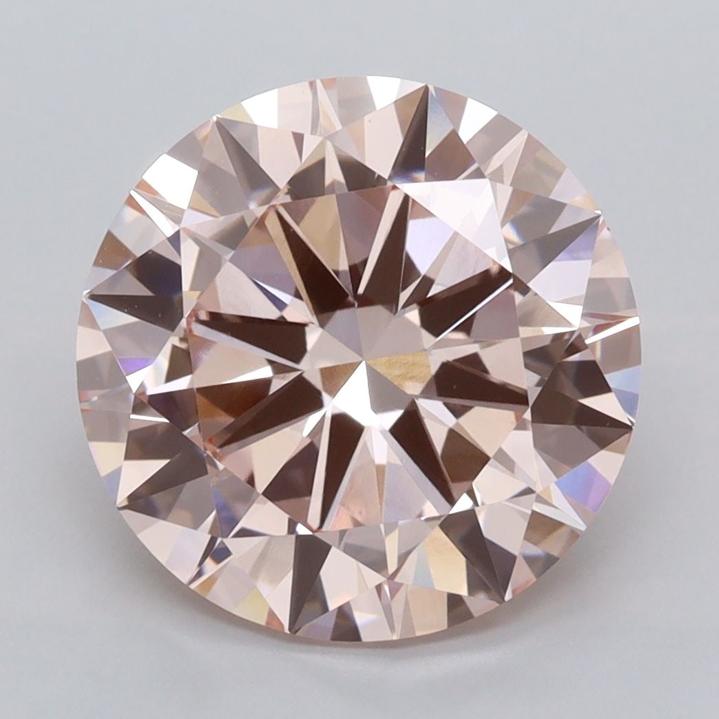 Loose Diamond - ROUND 4.81ct Fancy Intense Pink VVS1: Loose Diamond - ROUND 4.81ct Fancy Intense Pink VVS1 Source: This is a real non-mined Diamond that has been grown in a lab Shape: ROUND Carats: 4.81 Color: Fancy Intense Pink Certification: IGI Video: