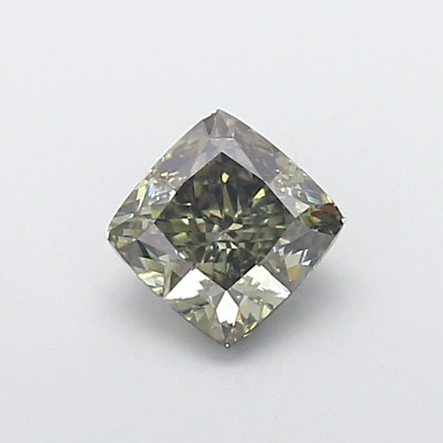 Loose Diamond - CUSHION MODIFIED 1.02ct Fancy Intense Green VS1: Loose Diamond - CUSHION MODIFIED 1.02ct Fancy Intense Green VS1 Source: This is a real non-mined Diamond that has been grown in a lab Shape: CUSHION MODIFIED Carats: 1.02 Color: Fancy Intense Green Ce