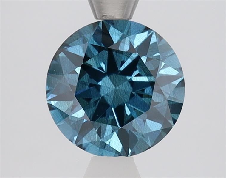 Loose Diamond - ROUND 1.2ct Fancy Vivid Blue I2: Loose Diamond - ROUND 1.2ct Fancy Vivid Blue I2 Source: This is a real non-mined Diamond that has been grown in a lab Shape: ROUND Carats: 1.2 Color: Fancy Vivid Blue Certification: IGI Video: