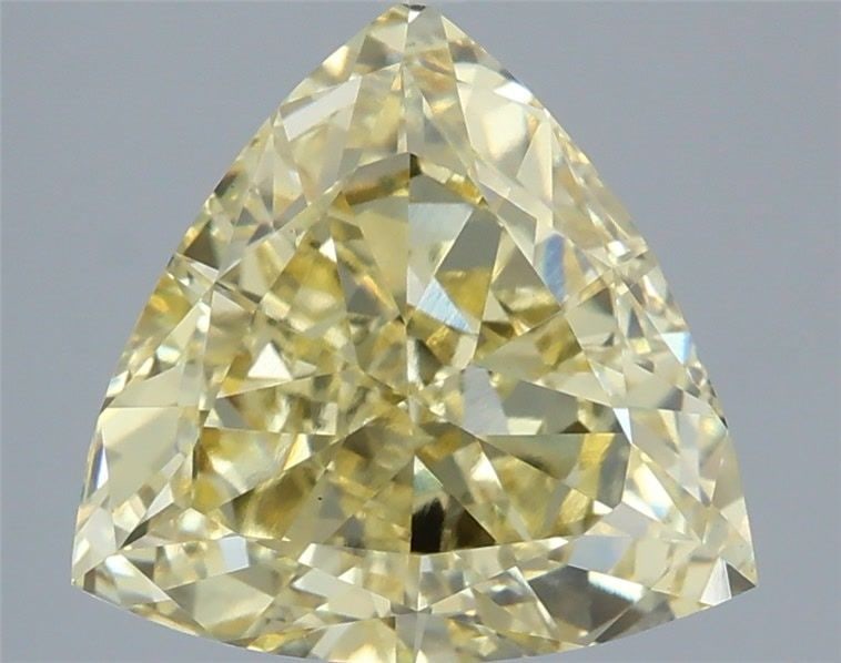Loose Diamond - TRIANGULAR 4.07ct Fancy Intense Yellow VS1: Loose Diamond - TRIANGULAR 4.07ct Fancy Intense Yellow VS1 Source: This is a real non-mined Diamond that has been grown in a lab Shape: TRIANGULAR Carats: 4.07 Color: Fancy Intense Yellow Certificatio