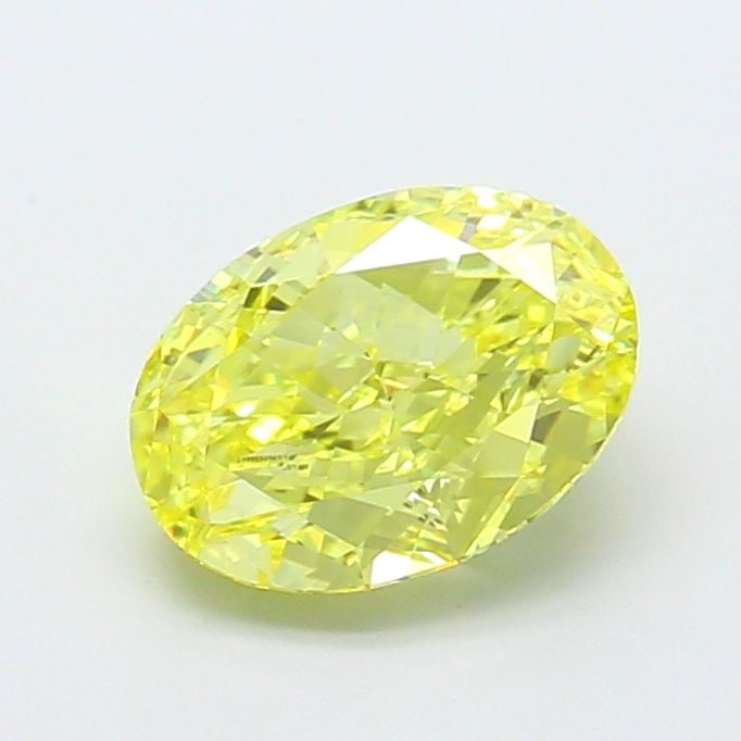 Loose Diamond - OVAL 1.94ct Fancy Yellow VVS1: Loose Diamond - OVAL 1.94ct Fancy Yellow VVS1 Source: This is a real non-mined Diamond that has been grown in a lab Shape: OVAL Carats: 1.94 Color: Fancy Yellow Certification: IGI Video: