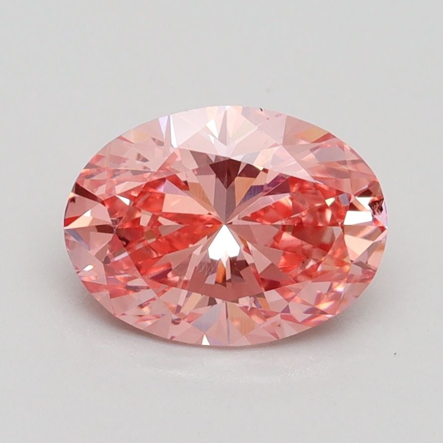Loose Diamond - OVAL 1.5ct Fancy Vivid Pink SI1: Loose Diamond - OVAL 1.5ct Fancy Vivid Pink SI1 Source: This is a real non-mined Diamond that has been grown in a lab Shape: OVAL Carats: 1.5 Color: Fancy Vivid Pink Certification: IGI Video: