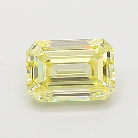 Loose Diamond - EMERALD 1.16ct Fancy Yellow VS1: Loose Diamond - EMERALD 1.16ct Fancy Yellow VS1 Source: This is a real non-mined Diamond that has been grown in a lab Shape: EMERALD Carats: 1.16 Color: Fancy Yellow Certification: IGI Video: