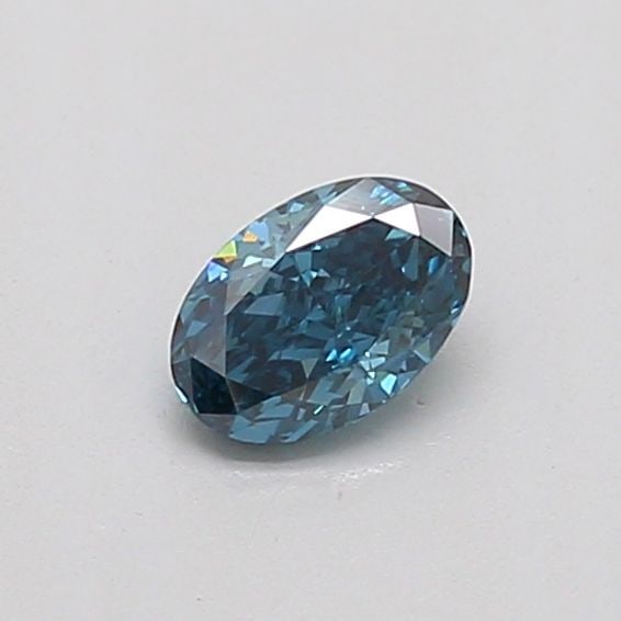 Loose Diamond - OVAL 0.28ct Fancy Vivid Blue VS1: Loose Diamond - OVAL 0.28ct Fancy Vivid Blue VS1 Source: This is a real non-mined Diamond that has been grown in a lab Shape: OVAL Carats: 0.28 Color: Fancy Vivid Blue Certification: IGI The Diamond D