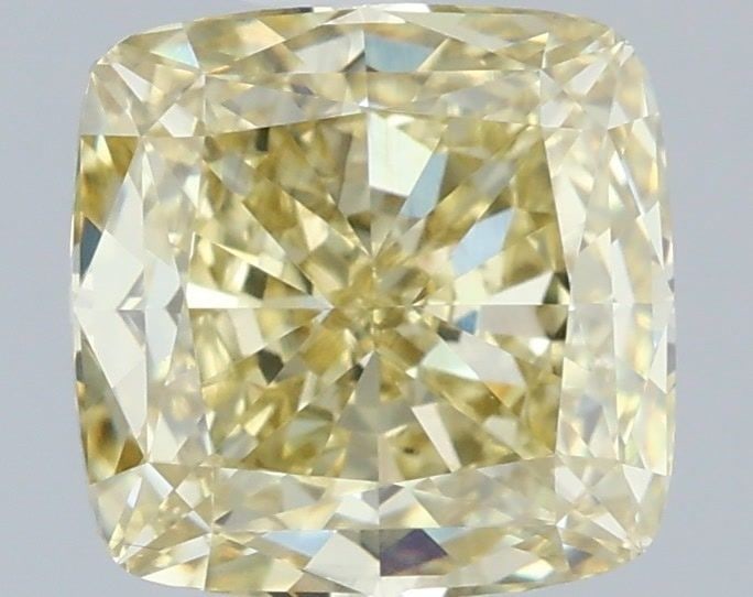 Loose Diamond - CUSHION MODIFIED 1.6ct Fancy Yellow VS2: Loose Diamond - CUSHION MODIFIED 1.6ct Fancy Yellow VS2 Source: This is a real non-mined Diamond that has been grown in a lab Shape: CUSHION MODIFIED Carats: 1.6 Color: Fancy Yellow Certification: IGI