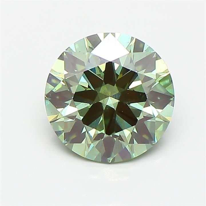 Ideal Loose Diamond - ROUND 1.71ct Fancy Vivid Green SI1: Ideal Loose Diamond - ROUND 1.71ct Fancy Vivid Green SI1 Source: This is a real non-mined Diamond that has been grown in a lab Shape: ROUND Carats: 1.71 Color: Fancy Vivid Green Certification: IGI Vid