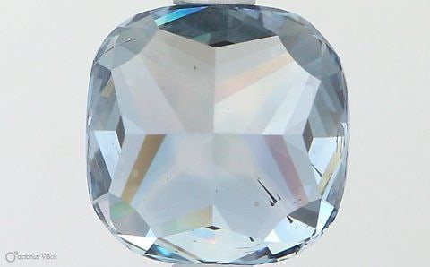 Loose Diamond - CUSHION MODIFIED 1.64ct Fancy Vivid Blue SI1: Loose Diamond - CUSHION MODIFIED 1.64ct Fancy Vivid Blue SI1 Source: This is a real non-mined Diamond that has been grown in a lab Shape: CUSHION MODIFIED Carats: 1.64 Color: Fancy Vivid Blue Certific