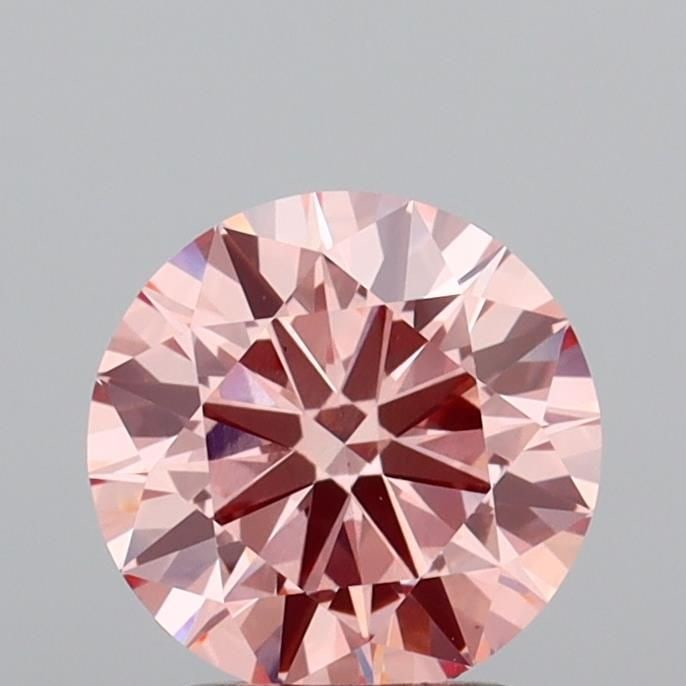 Loose Diamond - ROUND 1.99ct Fancy Vivid Pink VS1: Loose Diamond - ROUND 1.99ct Fancy Vivid Pink VS1 Source: This is a real non-mined Diamond that has been grown in a lab Shape: ROUND Carats: 1.99 Color: Fancy Vivid Pink Certification: IGI Video: