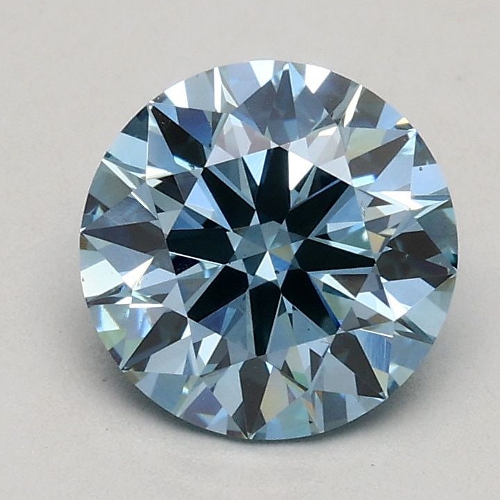 Ideal Loose Diamond - ROUND 1.05ct Fancy Blue VS2: Ideal Loose Diamond - ROUND 1.05ct Fancy Blue VS2 Source: This is a real non-mined Diamond that has been grown in a lab Shape: ROUND Carats: 1.05 Color: Fancy Blue Certification: IGI Video: