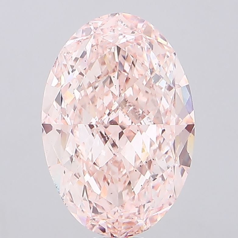 Loose Diamond - OVAL 40.1ct Fancy Intense Pink VS2: Loose Diamond - OVAL 40.1ct Fancy Intense Pink VS2 Source: This is a real non-mined Diamond that has been grown in a lab Shape: OVAL Carats: 40.1 Color: Fancy Intense Pink Certification: IGI Video: