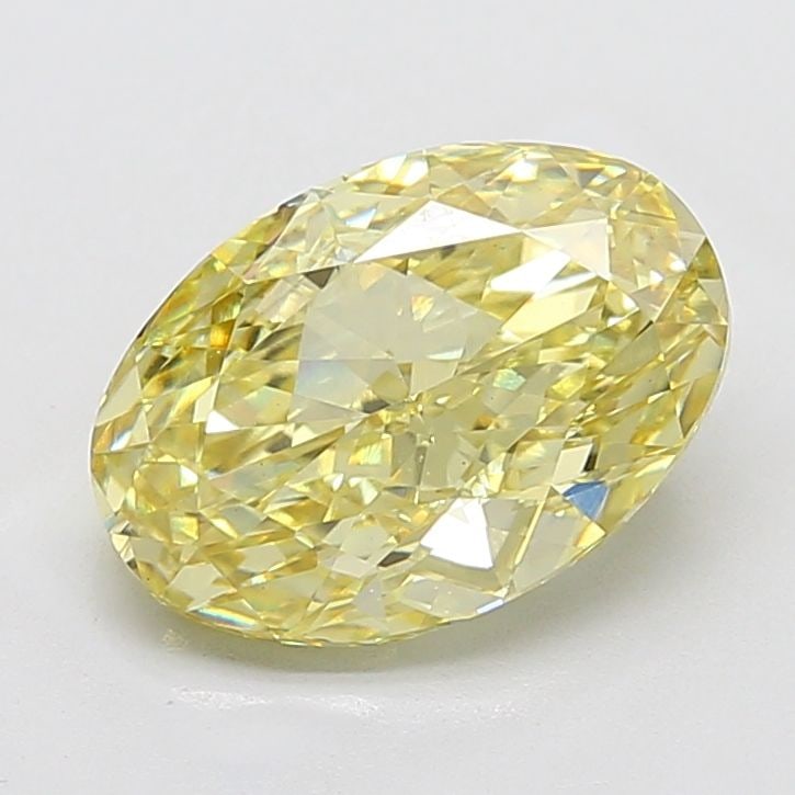 Loose Diamond - OVAL 5.14ct Fancy Intense Yellow VS1: Loose Diamond - OVAL 5.14ct Fancy Intense Yellow VS1 Source: This is a real non-mined Diamond that has been grown in a lab Shape: OVAL Carats: 5.14 Color: Fancy Intense Yellow Certification: IGI The D