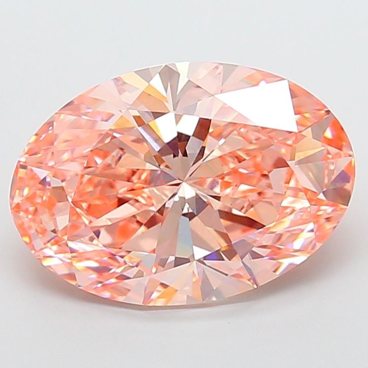 Loose Diamond - OVAL 8.04ct Fancy Intense Pink VS1: Loose Diamond - OVAL 8.04ct Fancy Intense Pink VS1 Source: This is a real non-mined Diamond that has been grown in a lab Shape: OVAL Carats: 8.04 Color: Fancy Intense Pink Certification: IGI Video: