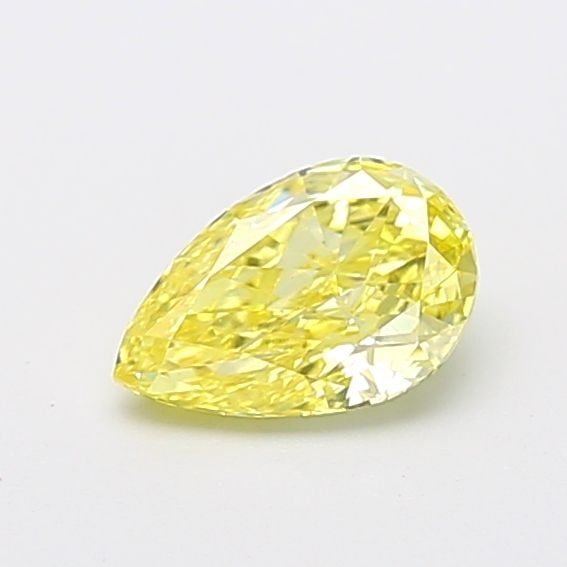 Loose Diamond - PEAR 0.9ct Fancy Vivid Yellow VVS2: Loose Diamond - PEAR 0.9ct Fancy Vivid Yellow VVS2 Source: This is a real non-mined Diamond that has been grown in a lab Shape: PEAR Carats: 0.9 Color: Fancy Vivid Yellow Certification: IGI Video: