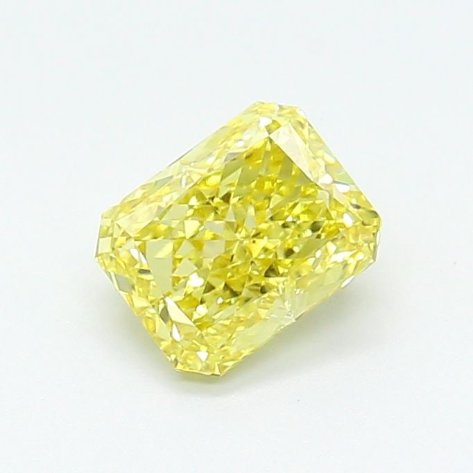 Loose Diamond - RADIANT 1.25ct Fancy Intense Yellow VS1: Loose Diamond - RADIANT 1.25ct Fancy Intense Yellow VS1 Source: This is a real non-mined Diamond that has been grown in a lab Shape: RADIANT Carats: 1.25 Color: Fancy Intense Yellow Certification: IGI