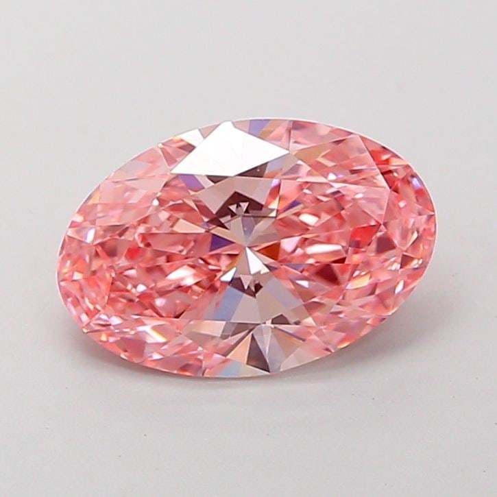 Loose Diamond - OVAL 2.0ct Fancy Vivid Pink VS1: Loose Diamond - OVAL 2.0ct Fancy Vivid Pink VS1 Source: This is a real non-mined Diamond that has been grown in a lab Shape: OVAL Carats: 2.0 Color: Fancy Vivid Pink Certification: IGI Video: