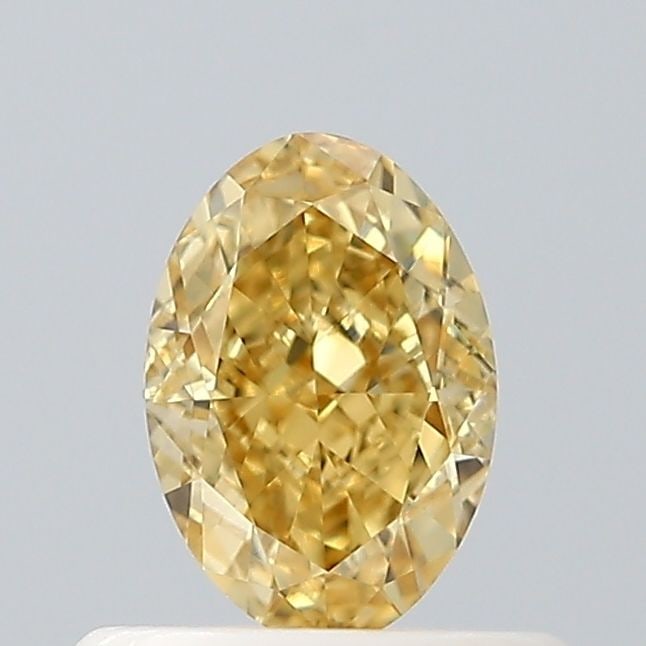 Loose Diamond - OVAL 0.52ct Fancy Intense Yellow VVS2: Loose Diamond - OVAL 0.52ct Fancy Intense Yellow VVS2 Source: This is a real non-mined Diamond that has been grown in a lab Shape: OVAL Carats: 0.52 Color: Fancy Intense Yellow Certification: IGI Vide