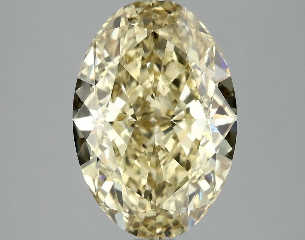 Loose Diamond - OVAL 4.09ct Fancy Intense Yellow VS1: Loose Diamond - OVAL 4.09ct Fancy Intense Yellow VS1 Source: This is a real non-mined Diamond that has been grown in a lab Shape: OVAL Carats: 4.09 Color: Fancy Intense Yellow Certification: IGI Video