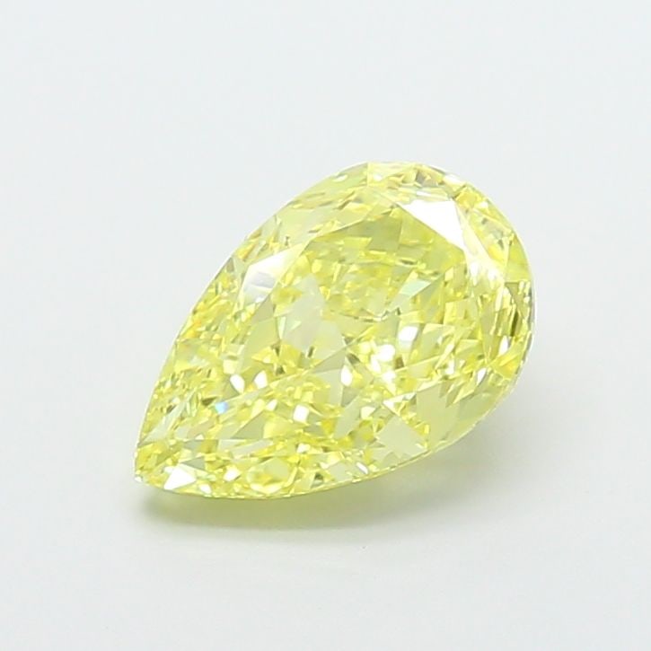 Loose Diamond - PEAR 2.53ct Fancy Intense Yellow VVS2: Loose Diamond - PEAR 2.53ct Fancy Intense Yellow VVS2 Source: This is a real non-mined Diamond that has been grown in a lab Shape: PEAR Carats: 2.53 Color: Fancy Intense Yellow Certification: IGI Vide