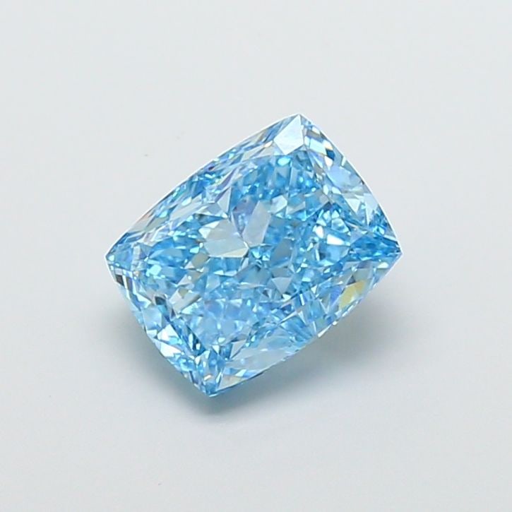 Loose Diamond - CUSHION MODIFIED 4.04ct Fancy Vivid Blue VS1: Loose Diamond - CUSHION MODIFIED 4.04ct Fancy Vivid Blue VS1 Source: This is a real non-mined Diamond that has been grown in a lab Shape: CUSHION MODIFIED Carats: 4.04 Color: Fancy Vivid Blue Certific