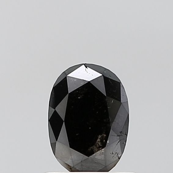 Loose Diamond - OVAL 0.64ct Black VS2: Loose Diamond - OVAL 0.64ct Black VS2 Source: Natural Shape: OVAL Carats: 0.64 Color: Black Certification: NONE Video:
