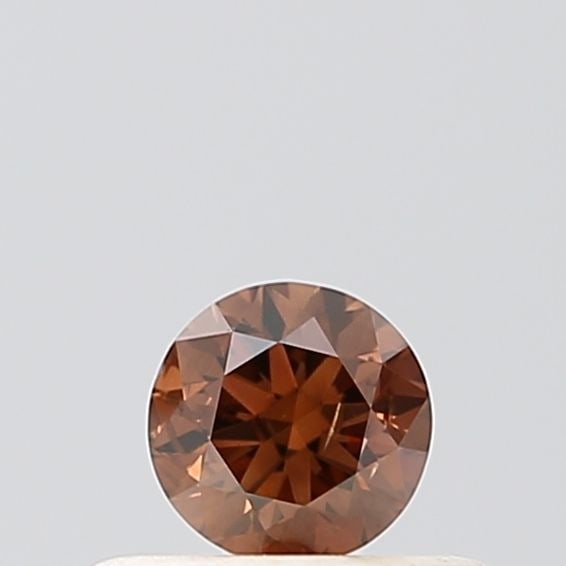 Loose Diamond - ROUND 0.24ct Fancy Reddish Brown SI1: Loose Diamond - ROUND 0.24ct Fancy Reddish Brown SI1 Source: Natural Shape: ROUND Carats: 0.24 Color: Fancy Reddish Brown Certification: NONE Video:
