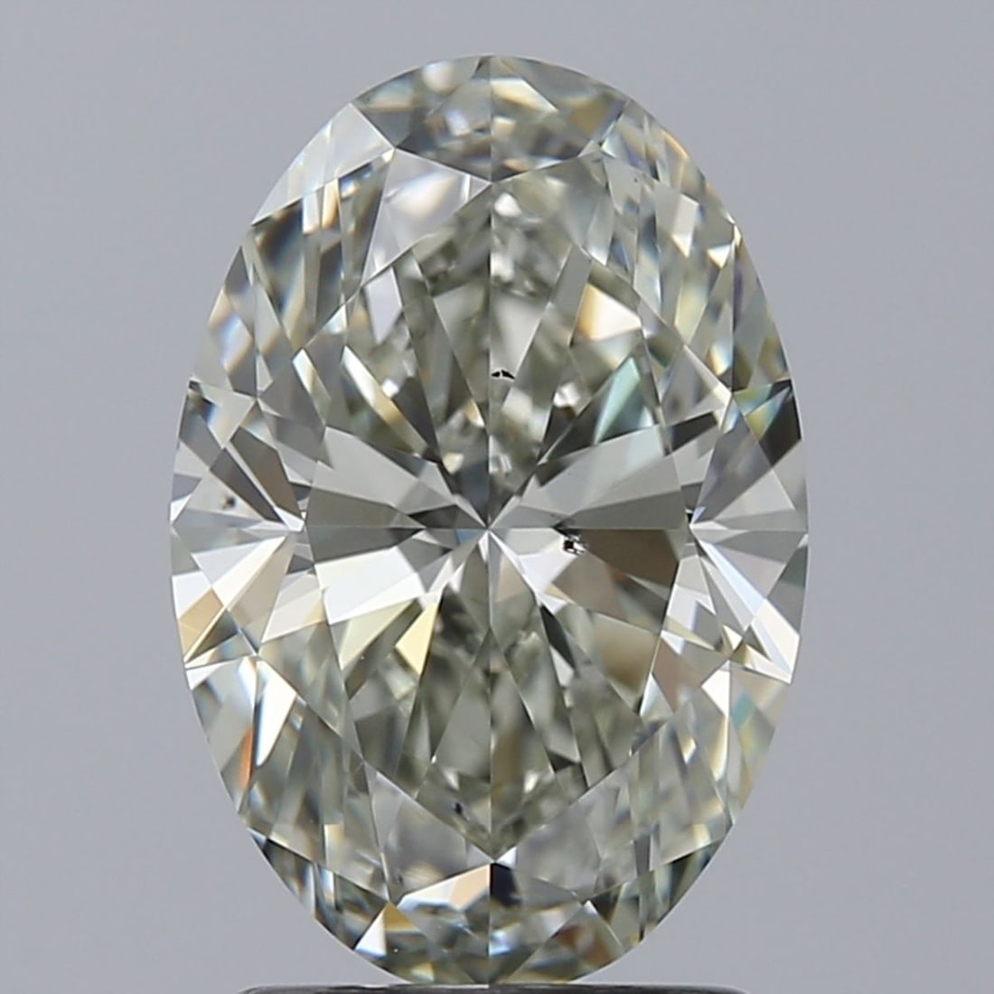 Loose Diamond - OVAL 2.03ct Fancy Grayish Yellowish Green SI1: Loose Diamond - OVAL 2.03ct Fancy Grayish Yellowish Green SI1 Source: Natural Shape: OVAL Carats: 2.03 Color: Fancy Grayish Yellowish Green Certification: GIA Video: