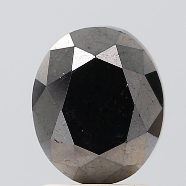 Loose Diamond - OVAL 2.01ct Black VVS2: Loose Diamond - OVAL 2.01ct Black VVS2 Source: Natural Shape: OVAL Carats: 2.01 Color: Black Certification: NONE Video: