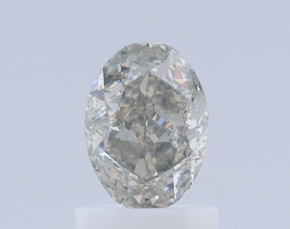 Loose Diamond - OVAL 1.02ct Very Light Gray SI2: Loose Diamond - OVAL 1.02ct Very Light Gray SI2 Source: Natural Shape: OVAL Carats: 1.02 Color: Very Light Gray Certification: GIA Video: