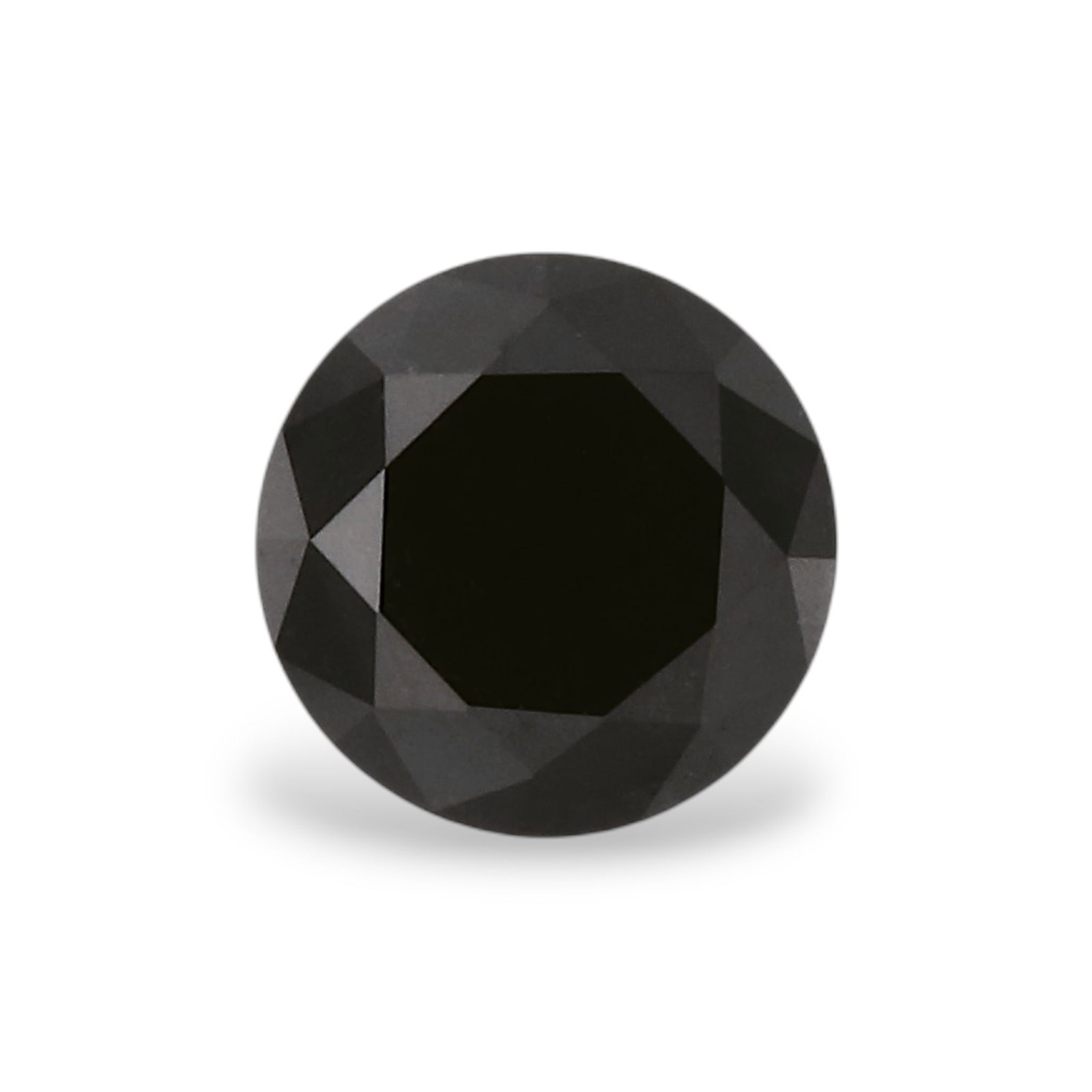 Loose Diamond - ROUND 0.44ct Fancy Black VVS2: Loose Diamond - ROUND 0.44ct Fancy Black VVS2 Source: Natural Shape: ROUND Carats: 0.44 Color: Fancy Black Certification: GIA Video: