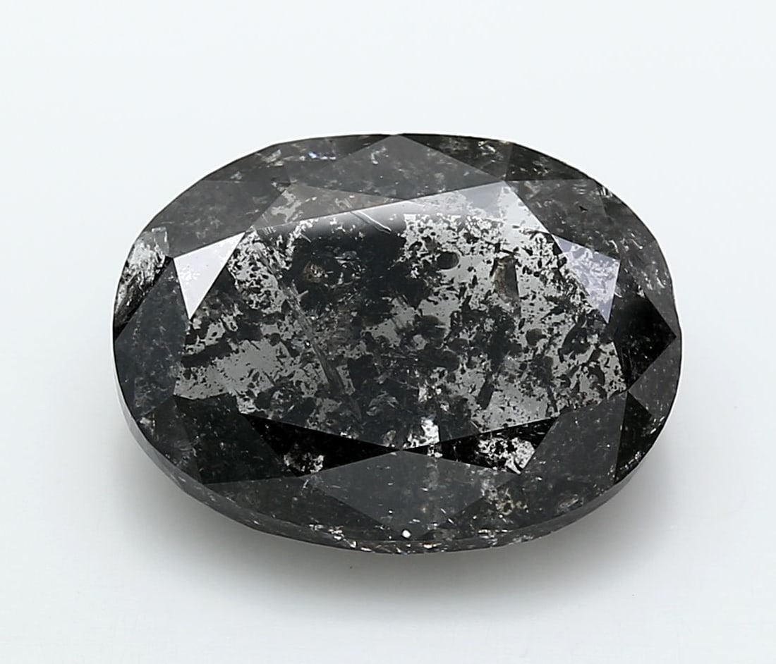 Loose Diamond - OVAL 9.03ct Fancy Gray I2: Loose Diamond - OVAL 9.03ct Fancy Gray I2 Source: Natural Shape: OVAL Carats: 9.03 Color: Fancy Gray Certification: NONE Video:
