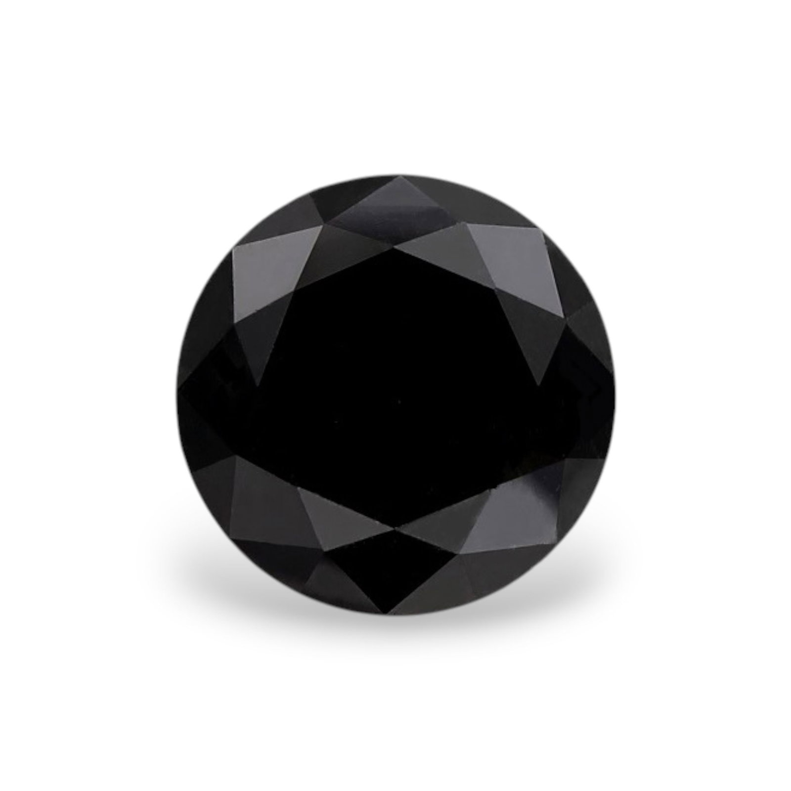 Loose Diamond - ROUND 4.89ct Fancy Black: Loose Diamond - ROUND 4.89ct Fancy Black Source: Natural Shape: ROUND Carats: 4.89 Color: Fancy Black Certification: IGI Video: